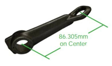 Clutch operating lever long version Typ1 Motor VW Käfer VW Bus T2 VW Type 3 VW Karmann Ghia VW 181   ref no. 16-9918-0